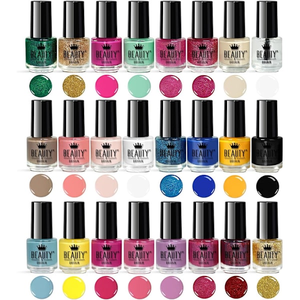 Envie de Color Komplett nagellackset 24 moderna färger