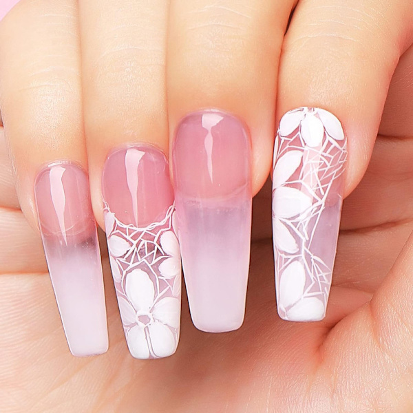 Gel nagellack kit, 8ml 12 färger Soak Off UV LED Light Therapy nagellack