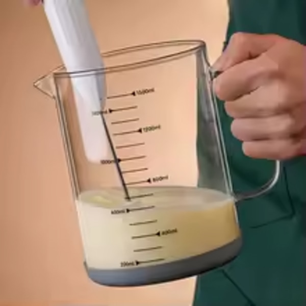 1.5L Glass Measuring Cup With Handle Large Capacity Kitchen Baking Cup