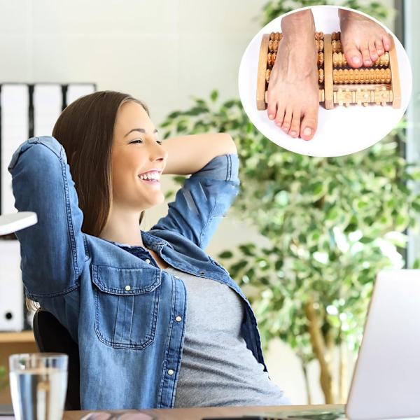 Foot massage roller wooden premium foot massage roller foot massager foot roller