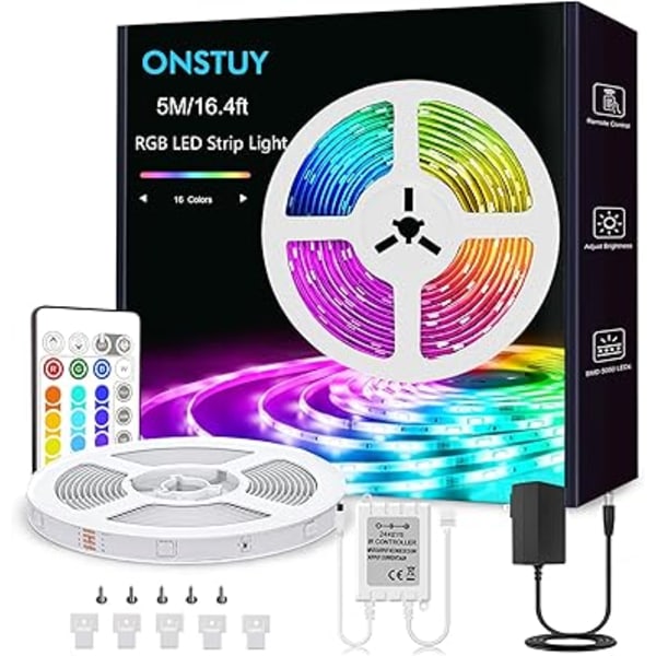 LED-remsa USB 5 m | Ljusremsa | LED-remsa | RGB LED-remsa | Remsa | Färgskiftande remsa | Färgad