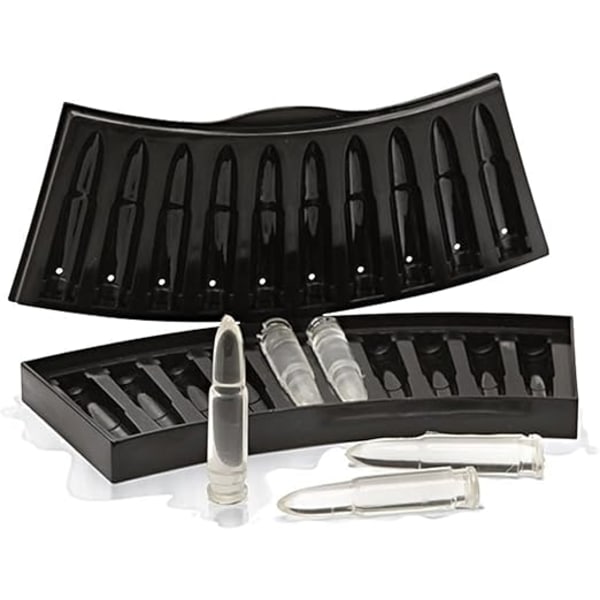 Ice Cube Mold Silicone Ice Cube Tray; Ice Cube Tray Ice Cube Maker  (AK47 patroner)