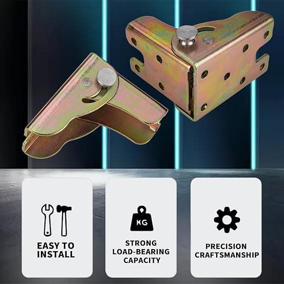 4 x Table Legs, Folding Hinge with Locking, Table Legs, Folding Hinges, Locking, Table Legs, Support Holder,