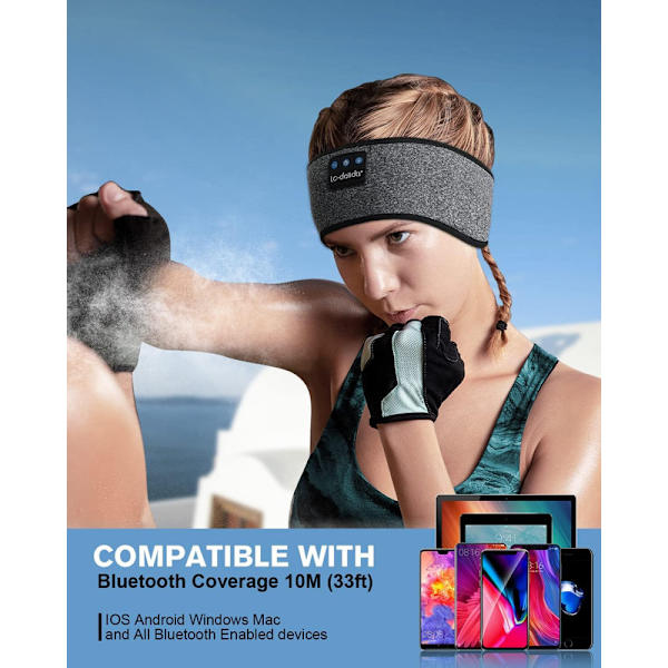 Sovande Hörlurar Bluetooth Sleep Headphones