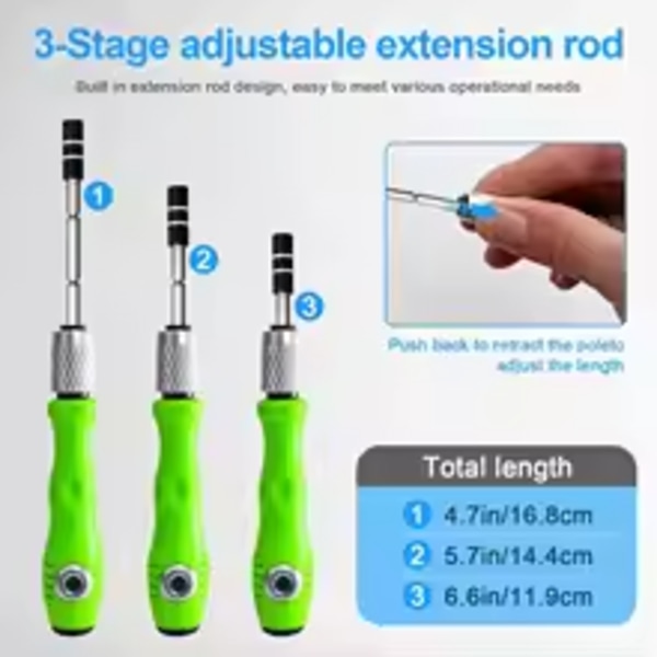 32 in 1 Multifunctional Screwdriver Set Mini Small Screwdriver Torx Phillips Magnetic Screw Driver