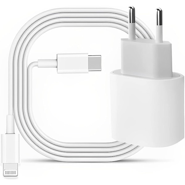 iPhone laddare, 20W USB C snabbladdare, 20W USB C snabbladdare