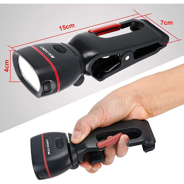 Clamp Light Torch 210 Lumen COB LED Tool Light