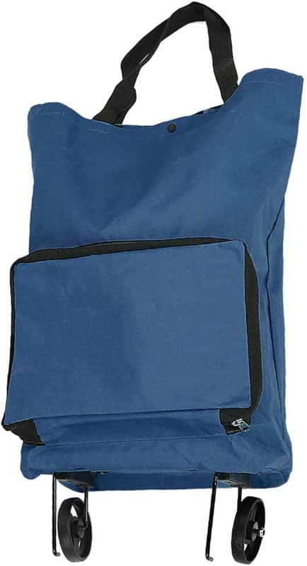 Foldable Shopping Trolley, Portable Multifunctional Folding Shopping Bag