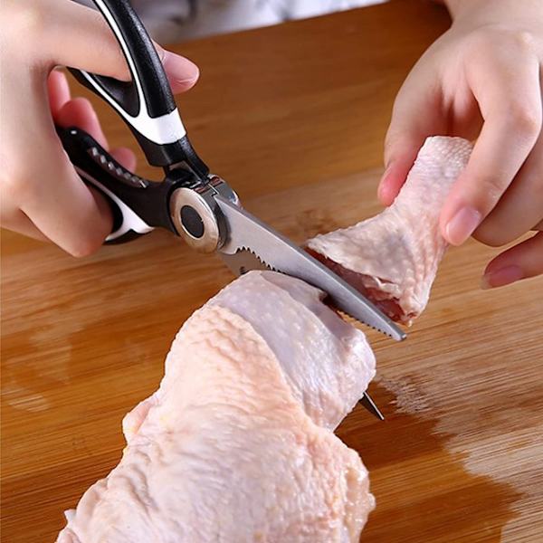 2st rostfritt stål kökssax, kökssax,