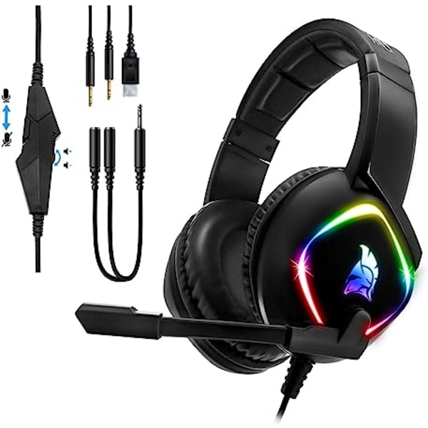 GAMING - Dark Rainbow G-HD10 Gaming Headset RGB