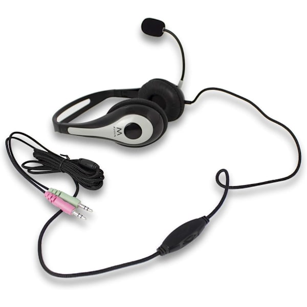 Headset med mikrofon