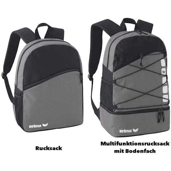 multifunktionell ryggsäck med bottenfickor Granit