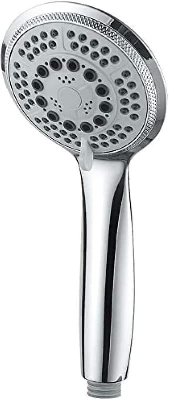 shower head, big hand shower, 5 jets, 100 mm, chrome  [Energy Class A+]