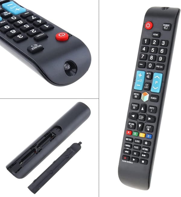 Remote Control Replacement Remote Control AA59-00594A Suitable for Samsung Smart 3D LCD LED HDTV TV