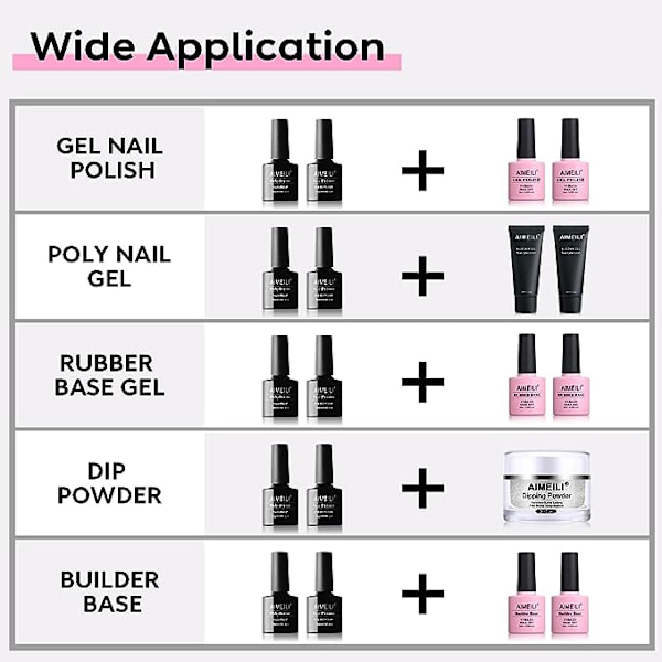 2 x 10 ml Dehydrator Nail Prep och Primer Nails Gel Nails