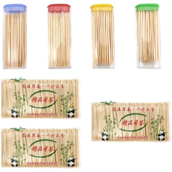 1000st Bambu Tandborr 65mm Tanddispenser för Dental