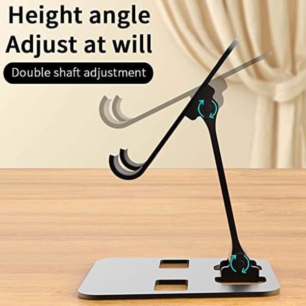 Mobile Phone Stand for Table,Multi-angle Mobile Phone Holder for Smartphones, Phone,
