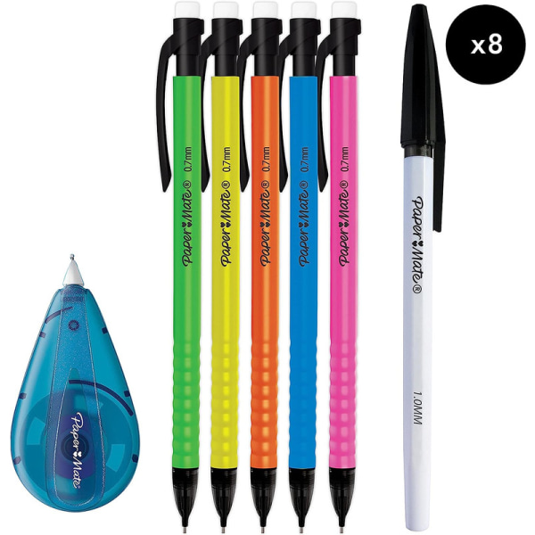 Paper Mate & Sharpie Pen Kit | Kontorsmaterial | Kulspetspennor, överstrykningspennor, mekaniska pennstift och korrigeringstejp