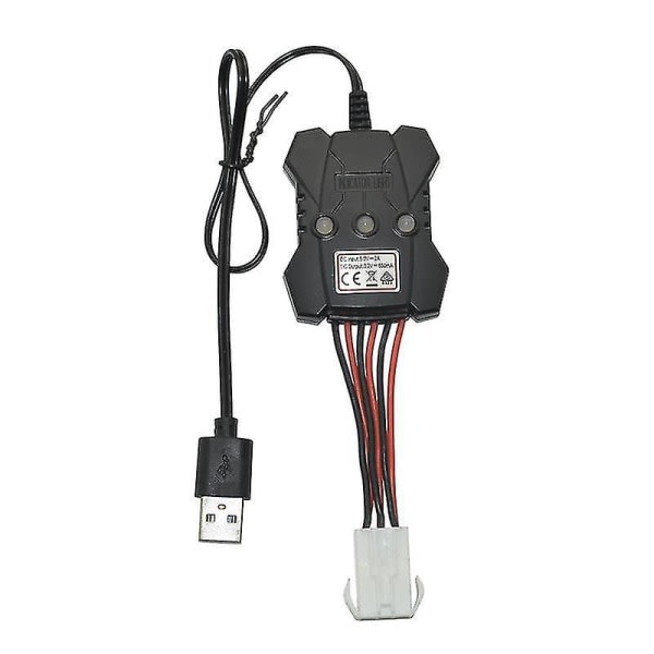 15-dj03 USB Laddningslinje Batteriladdare För Xlh S911 S912 9115 9116 Rc Lastbil Bil Reservdelar