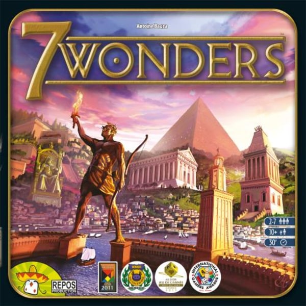 Asmodel 7 Wonders strategi- og ledelsesspil