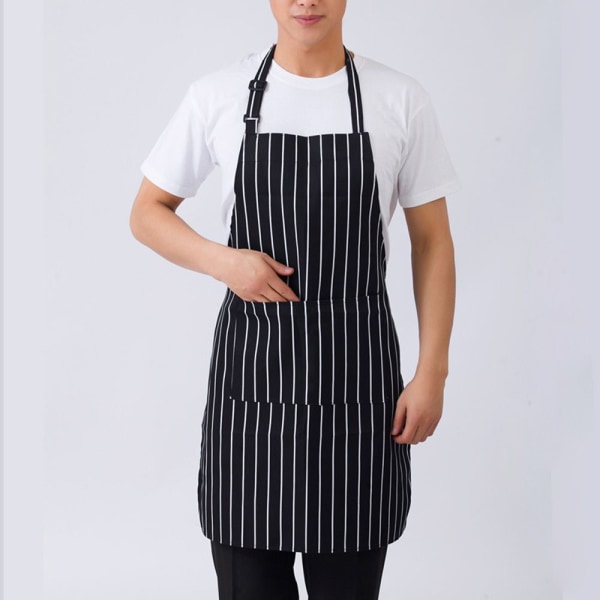 Kokin esiliina Ren Pinafore KAFFE RÄMMER Coffee Stripes