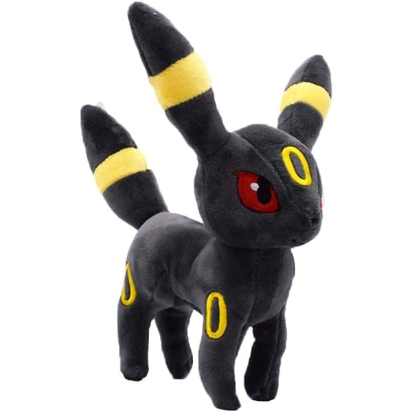 Umbreon-pehmolelu - Umbreon-täytetty eläin - Eevee-evoluution pehmoleluhahmo pojille ja tytöille