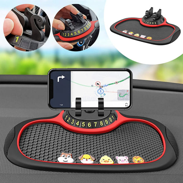 Silikon bil anti-glid måtte, anti-slip instrument til brilleramme