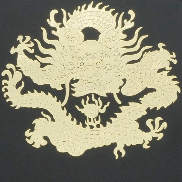 Vadderad Svärdställ Display Sammetsöverdrag Svärdställ för Katana Genji Japanskt Svärdställ -Dragon