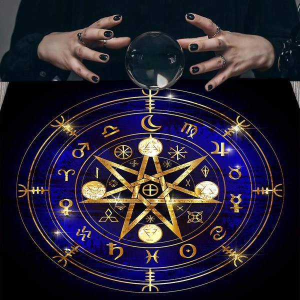 Tarotkort Duk Altar Tarot Duk Astrologi Pad Dukdekor