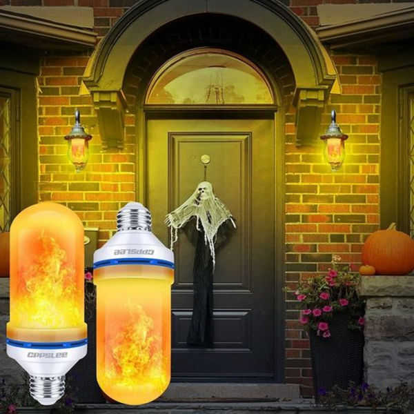 LED-flamlampa, 4-positions brandlampa