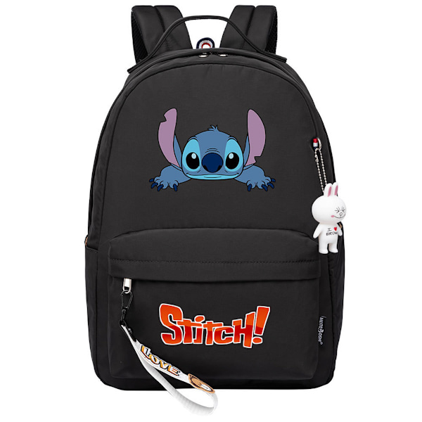 Stitch Anime Rygsæk Casual Daypack Rygsæk Cool Bogtaske