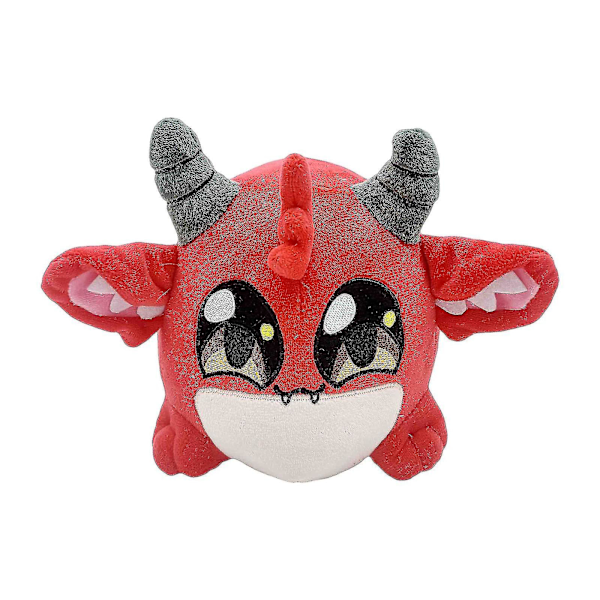 Plysjdyr for emosjonell støtte, søt Kawaii The Click Plushie leketøy for fans, søt myk plysjdyrpute [kk]