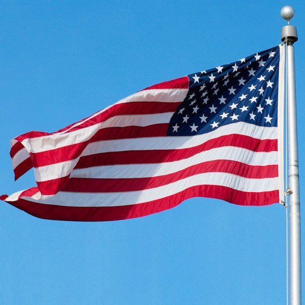American Flag 2x3 FT/3x5FT Stjerner Stripes Metal Grommets USA US Flag Hållbar for utendørsbruk 90*150cm