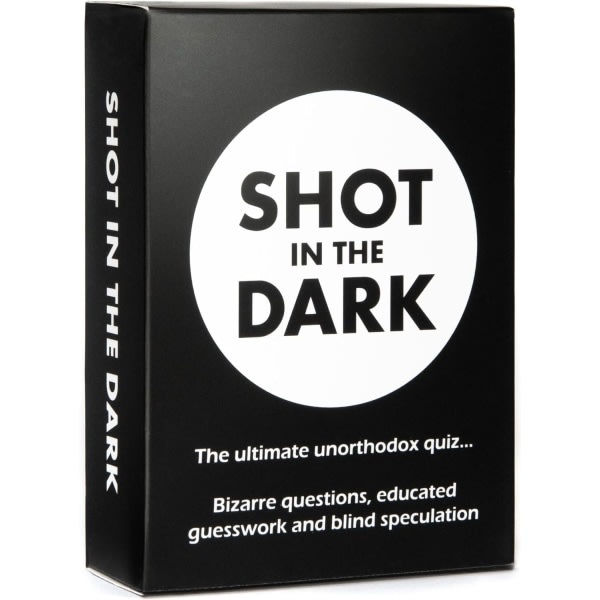 Shot in the Dark: The Ultimate Unorthodox Quiz Game | 2+ spillere | Vuxna & Laden