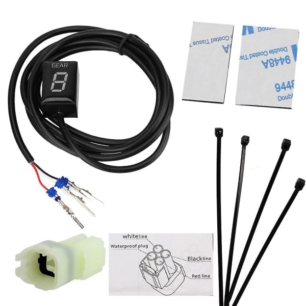 IC Motorcykelhastighedsmåler LED-gearindikator til Kawasaki NINJA650R Z800E Z650 NINJA650R 1-6 gear