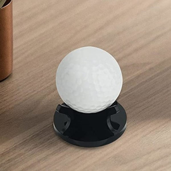 Kaesi Boldstativ Høj stabilitet Anti-slip Kompakt Sport Ball Display Stativ til Golfbold Sort