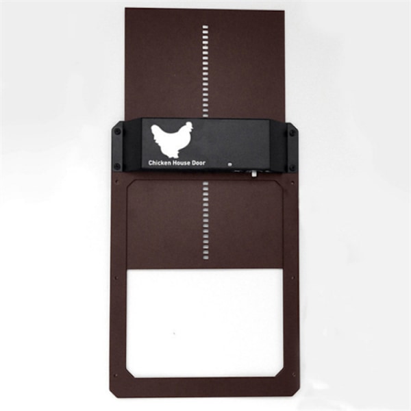 Automatic Chicken Coop Door with Battery and Light Detection