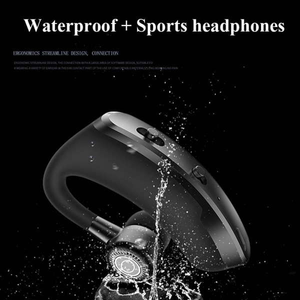 Bluetooth headset with microphone, wireless