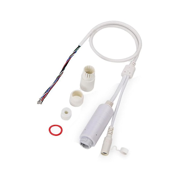 Poe Splitter-kabel Vattentät Poe-adapterkabel Ieee802.3af 48v Isolerad Poe-kabel Fs5712dw