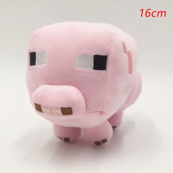 Minecraft pehmolelut pehmeä pehmotäytetty nukke Pig-16cm