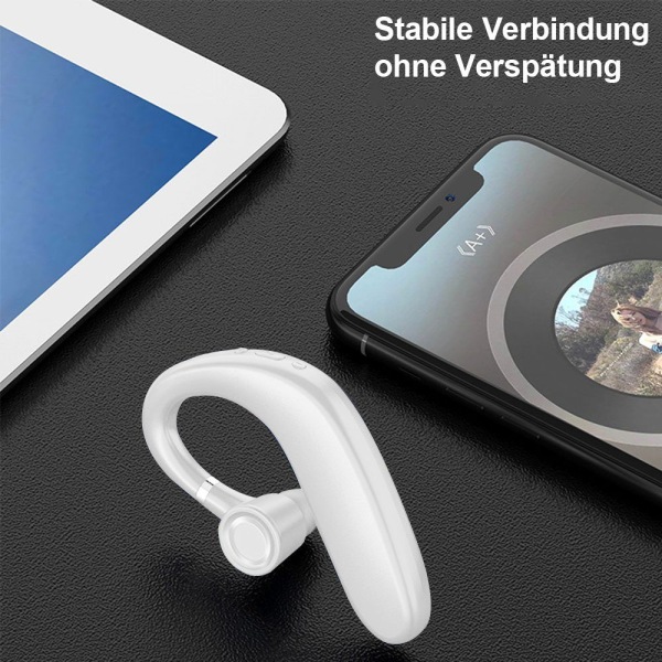 Bluetooth-hodesett，Bluetooth-ørestykke for iPhone, iPad, Samsu