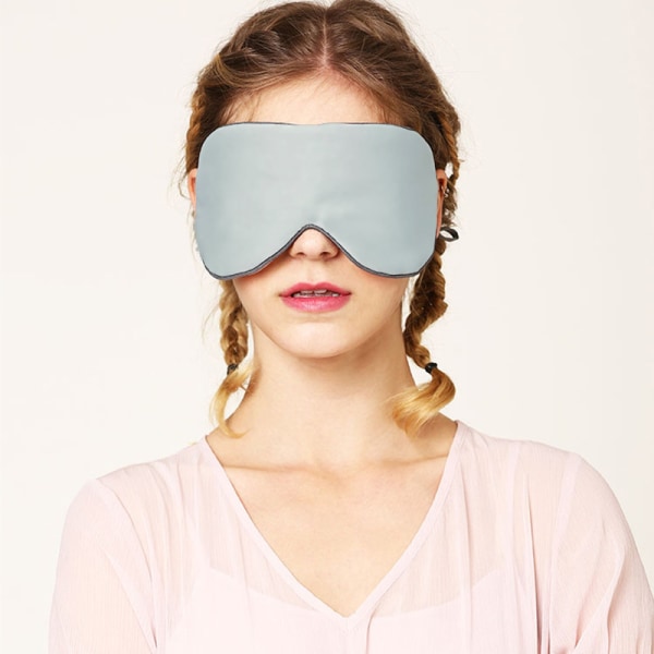 Søvnøyemaske, bind for øynene med justerbare øreløkker War