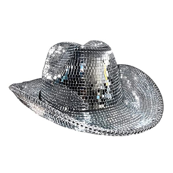 Disco Cowboyhatt - Västerländsk Topphatt - Festkläder