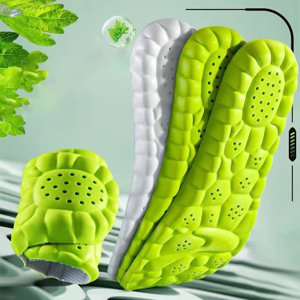 4D Sportsko Indlægssåler Kurve Sko Indlægssål Arch Support Orthope 2(Black 37-38)