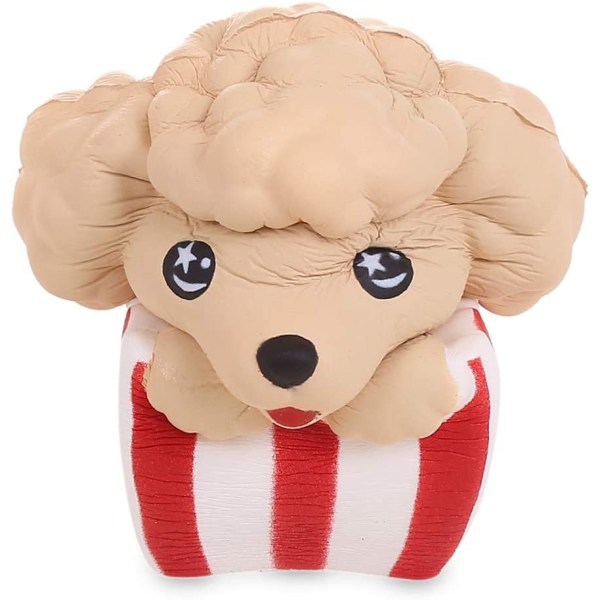 Squishies Popcorn Hund Squishy Klem Sakte Stigende Leke Stressavlastning Squishies Dyr Leke Kawaii Duftende Myk Gave Samling