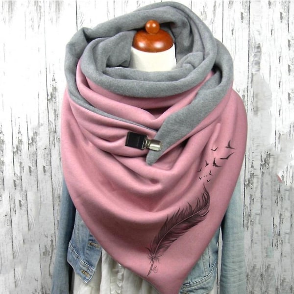 Stora bomullssjalar för kvinnor Klassisk varm rutig vår-vinter-scarf Höstscarf Favoritscarf