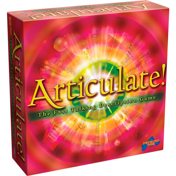 Articulate Family Board Game, The Fast Talking Beskrivelse Spill for voksne og barn passende fra 12+ år for 4-20+ spillere