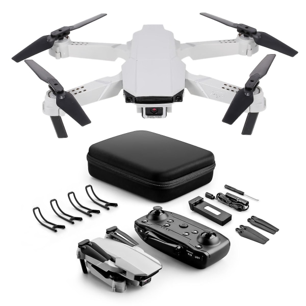 S62 Rc Drone With Camera 4k Wifi Fpv Dual Camera Drone Mini Folding Quadcopter Toy For Kids With Gravity Sensor Control Track Flight Headless Mode Eme