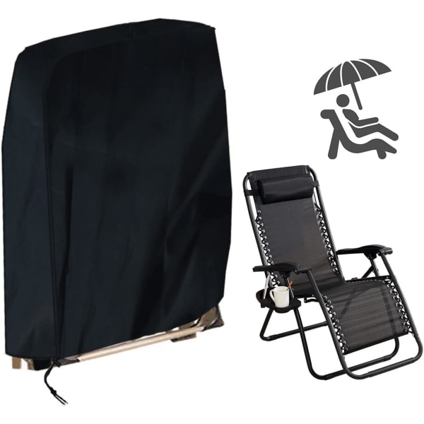 Folding Lounge Chair Cover, Oxford Garden 210D Lounge Chair Cove