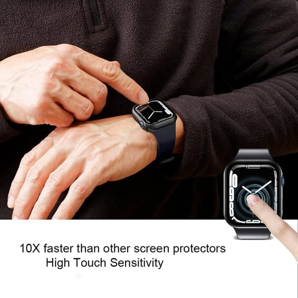 Beskyttelsesfilm til Apple Watch Series 8/7, 45 mm beskyttelsesfilm.